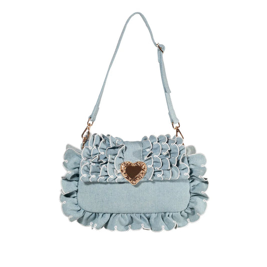 denim sweetheart handbag